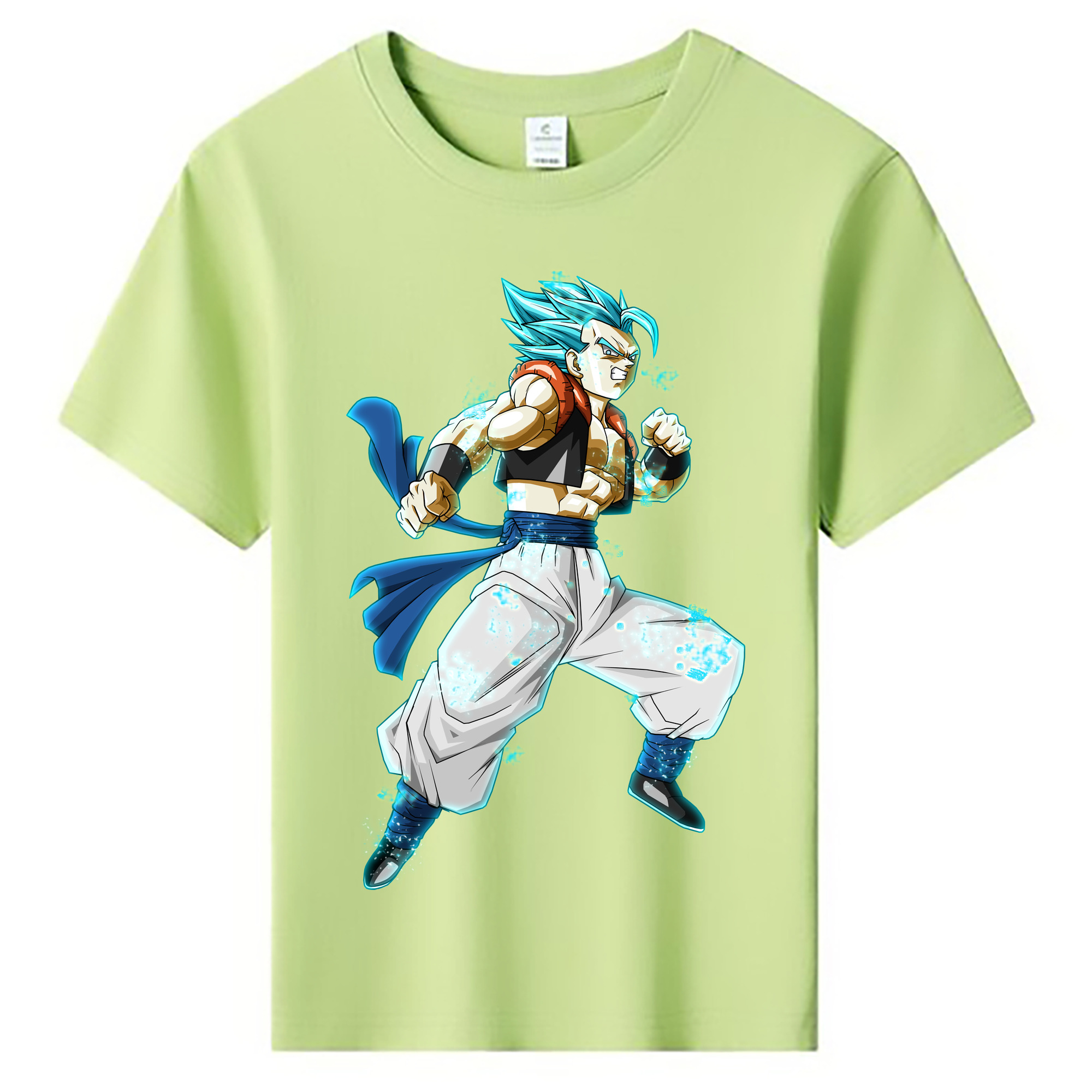 （画像用） ドラゴンボール ベジータ四世（Bejīta Yonsei）DRAGON BALL Vegeta IV 綿100％キッズTシャツ（フロントプリント）